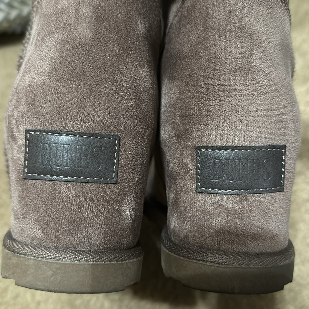 Dunes Women's Karma Taupe Hidden Wedge Boot - Picture 11 of 14